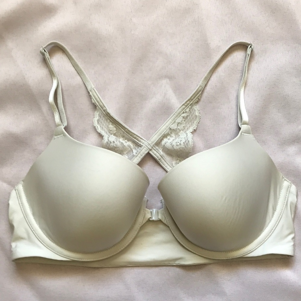 VS Lacey crossed back adjustable Demi bra